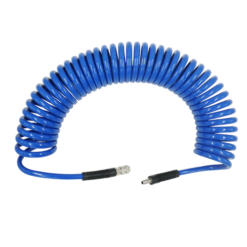 OPT-7912 Шланг пневматический спиральный с БРС, 12м, 10*14мм