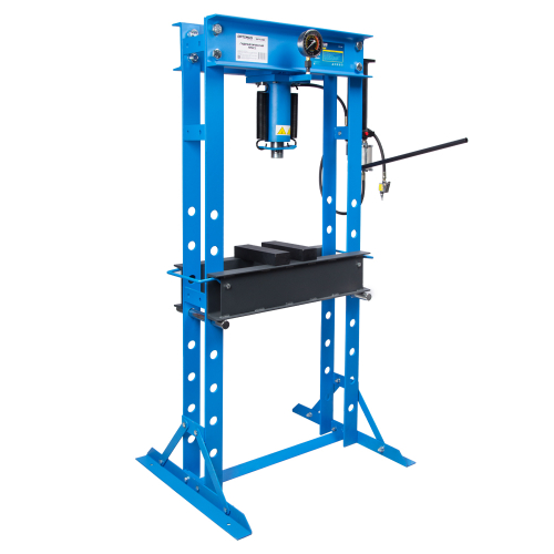 OPT-240 Пресс гаражный 40т, с ручным и пневмогидравлическим насосом