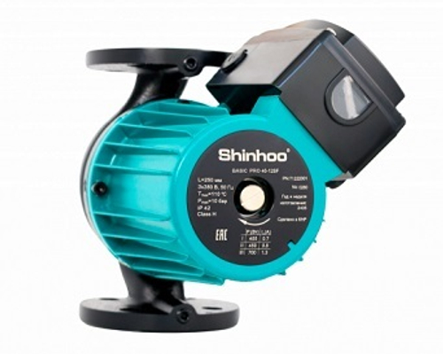 Насос, SHINHOO, циркуляционный, тип BASIC PRO 32-12SF, 1х230 В