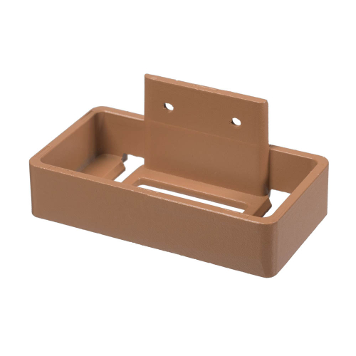 Крепление для поручня ПРЯМОЕ (42*60*100мм) из алюминия