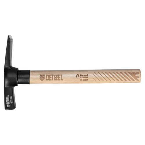 Молоток каменщика, 600 г, буковая рукоятка, EFP Denzel