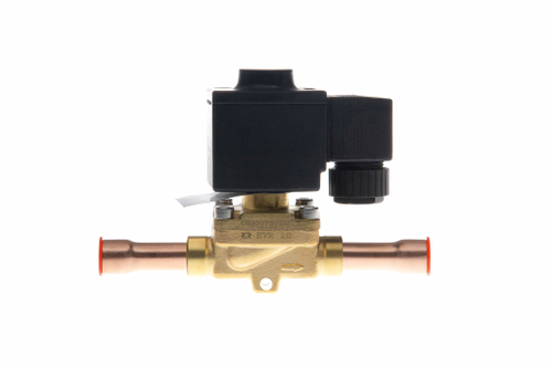 Ридан EVR 10 032L1217R — Клапан электромагнитный переменного тока НЗ, DN12, присоединительные патрубки 1/2", под пайку ODF