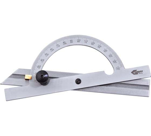 Угломер-транспортир GRIFF 0-180, d=300мм, L=600мм D143025