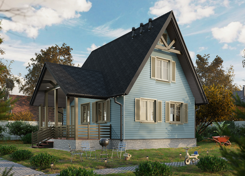 Гибкая черепица Premium, Генуя, Ежевика