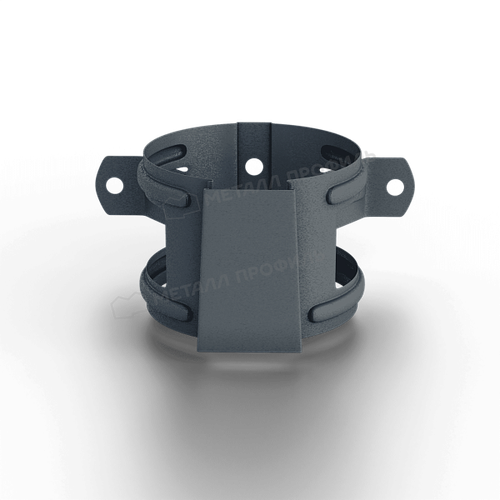 Держатель трубы (на дерево) МЕТАЛЛ ПРОФИЛЬ Foramina Freeze D100 Grey