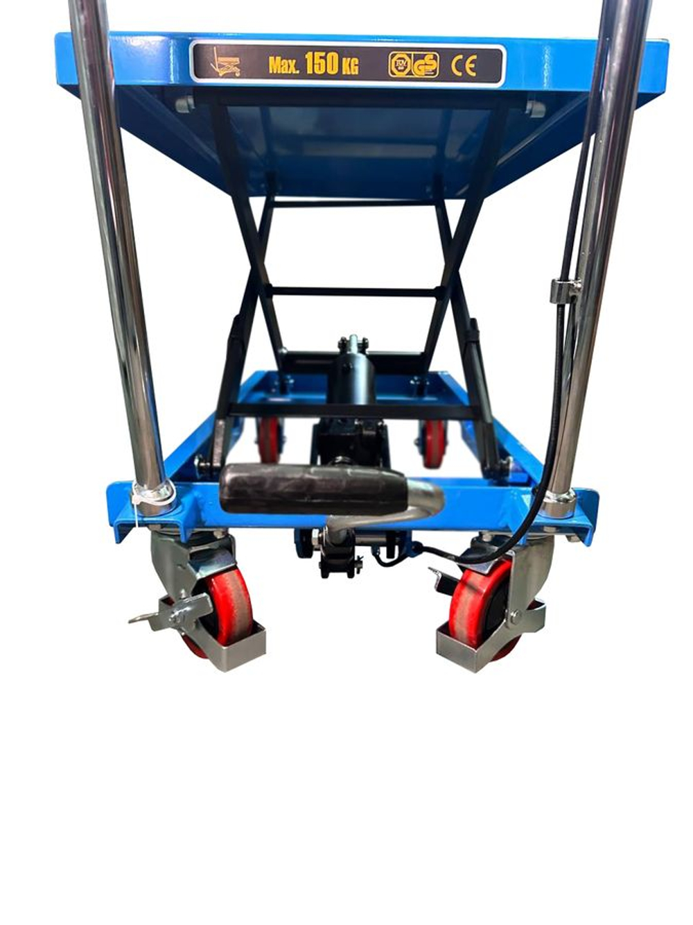 Стол подъемный передвижной 150 кг 210-720 мм (700х450 мм) TOR PT150