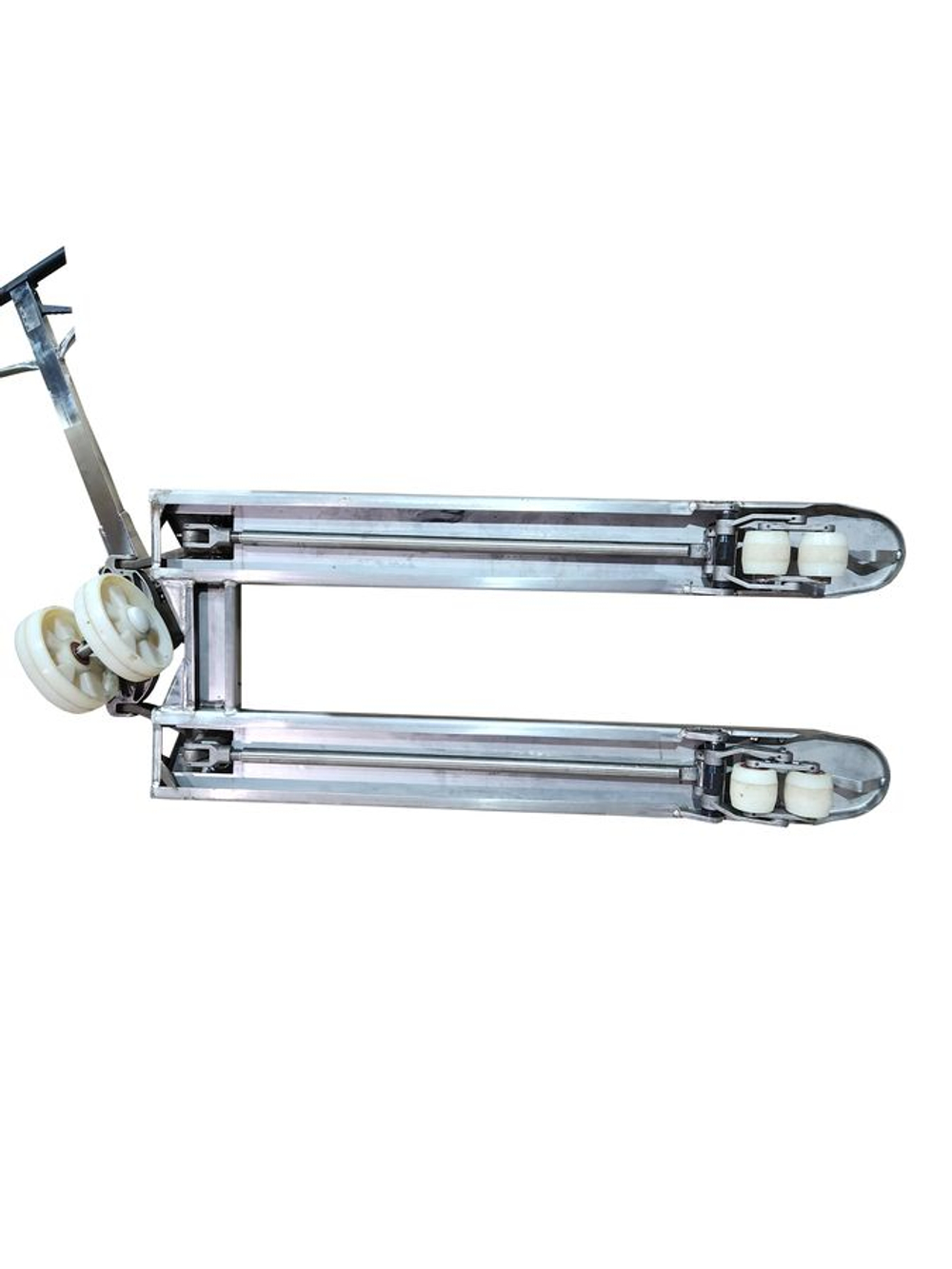 Тележка гидравлическая из нержавеющей стали 2500 кг 1150 мм нейлоновые колеса XILIN BFS