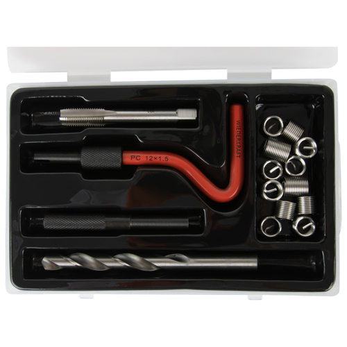 WDK-ST1215 Набор для восстановления резьбы M12X1,5, 16 предметов, шт