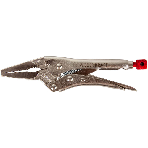 WDK-65046 Зажим сварочный С-образный с фиксатором. Струбцины сварочные. (243х89х25 мм)