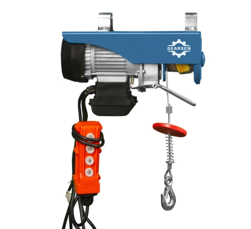 Мини электрическая таль комбинированная 125/250кг, 12/6м GEARSEN PA 220В