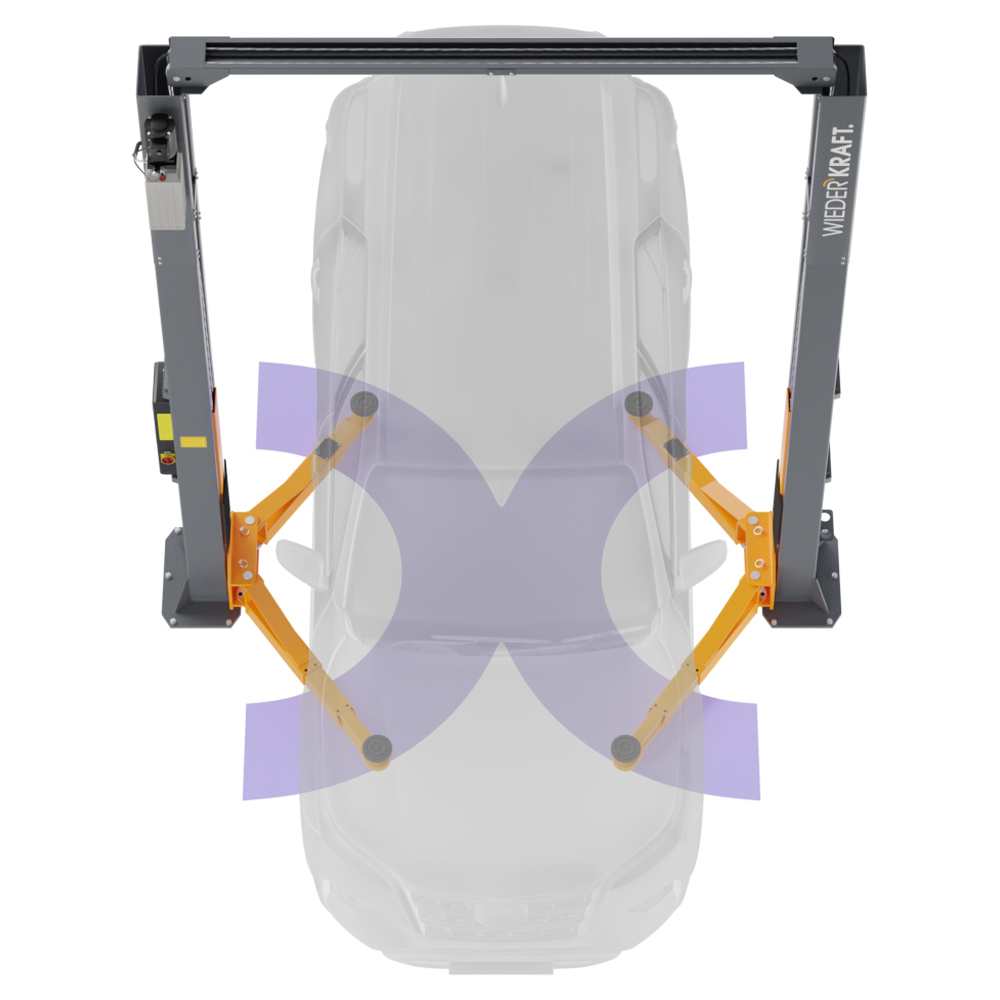 Двухстоечный подъемник WDK-529E