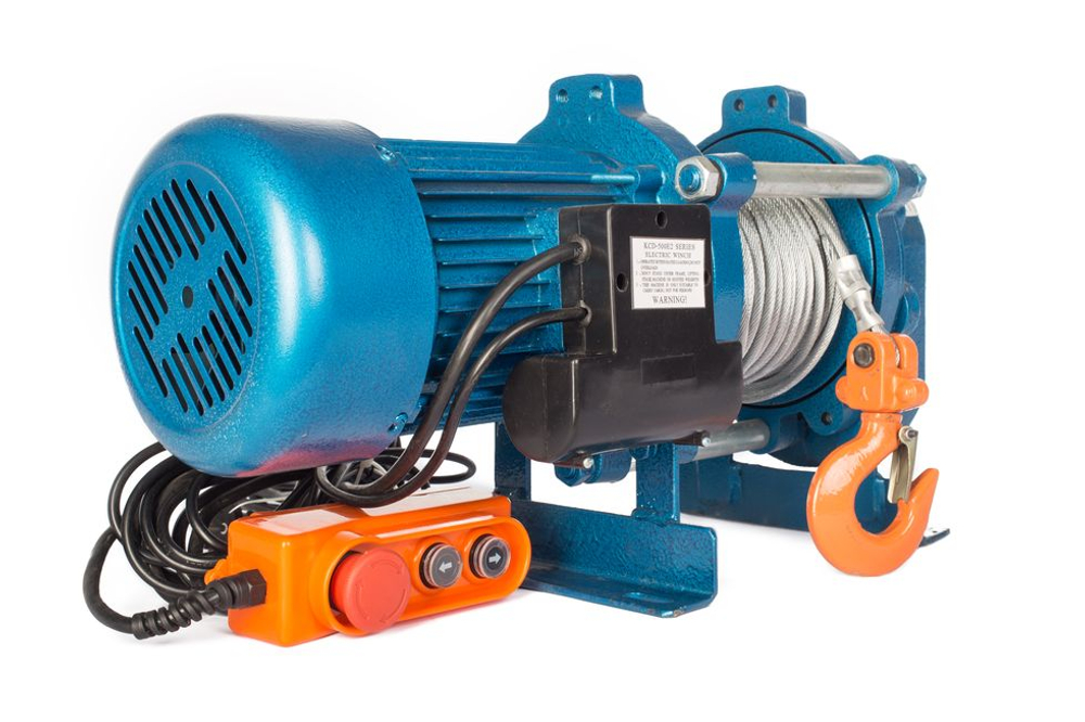 Лебедка электрическая 500 кг 30 м с канатом 220 В TOR KCD (T)*