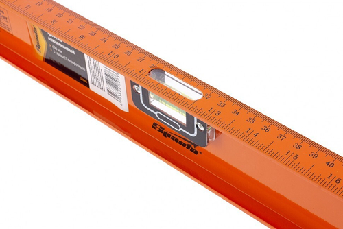 Уровень алюминиевый "Рельс", 600 мм, 3 глазка (1 поворотный) Sparta