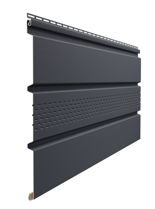 Софит Standard, T4 с центральной перфорацией, графит