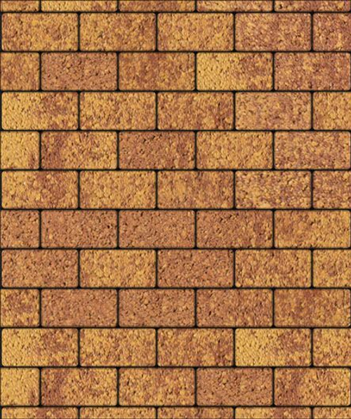 Тротуарная плитка Поревит Колормикс гранит "ПРЯМОУГОЛЬНИК" Б.2.П.8