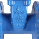 Задвижка с обрезиненным клином фланцевая Ду80 Ру16 Tecofi VOC4241C-00EP0080