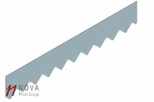 Бордюр стальной прямой 1200 мм