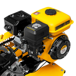 Мотоблок DPT-170SB, 7 л.с., ремен.сцеп, фрез 3х4, ШОМ, без колес, передачи 2В/1Н Denzel