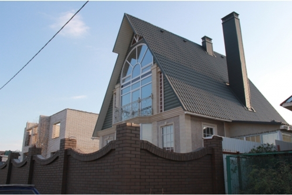 Металлочерепица классик 0,5 Rooftop Бархат RAL 7024 мокрый асфальт