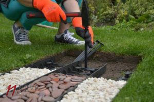 Бордюр ландшафтный пластиковый, высота 45 мм