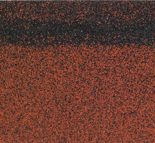 Коньки-карнизы Shinglas Красный микс, 5 м2/упак