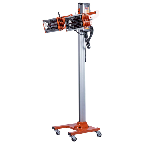 WDK-2H Двухкассетная мобильная ИК сушка