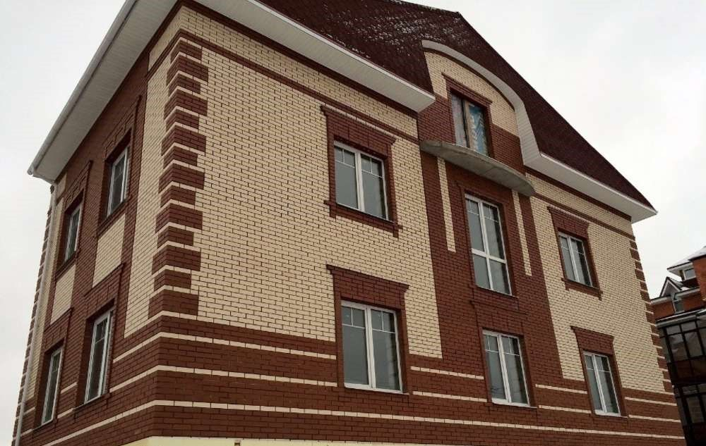 Кирпич керамический ЖКЗ одинарный Слоновая Кость гладкий