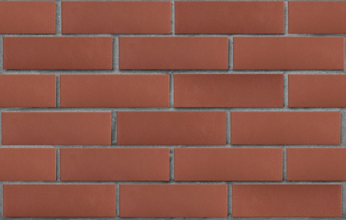 Клинкер фасадный ЛСР 0,71 НФ тёмно-красный "Эдинбург" гладкий