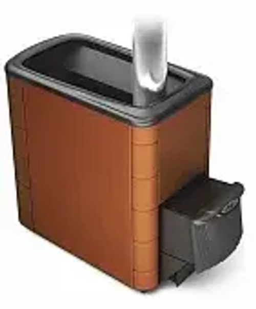 Печь для бани ТМФ Тунгуска XXL 2013 Carbon с дверцей антрацит