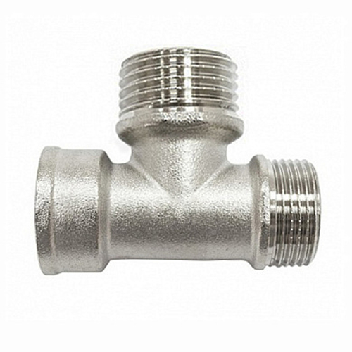 Тройник латунный 25 В-Н-Н