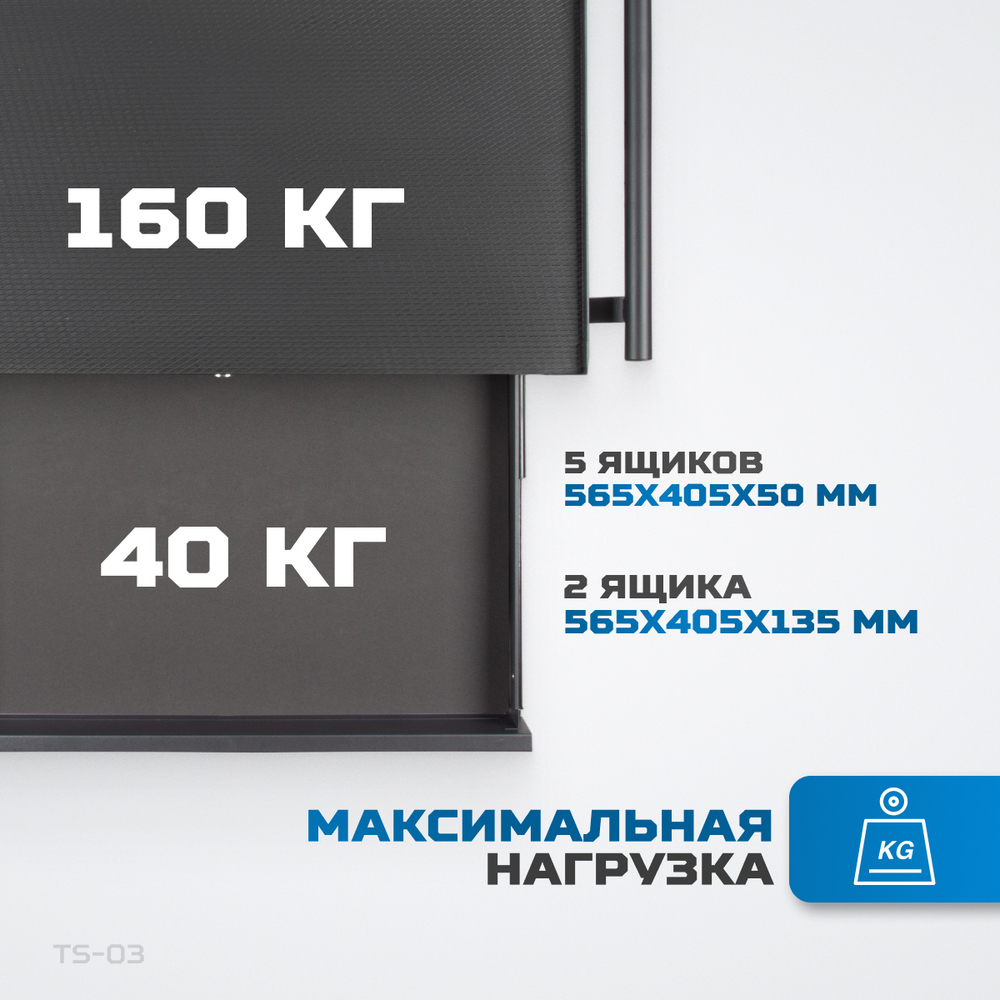 OPTIMUS TS-03 Тележка инструментальная 7 ящиков