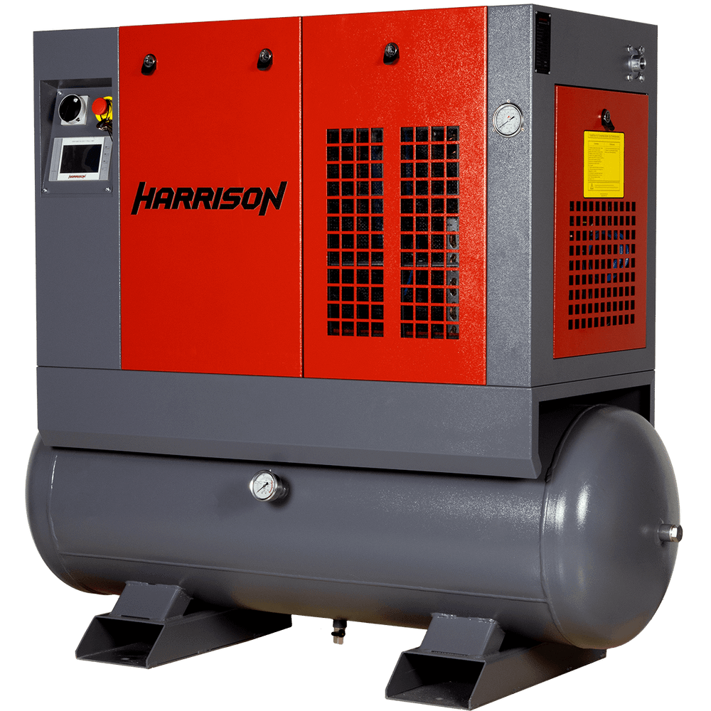 Винтовой компрессор с ременным приводом Harrison HRS-94600TDF3-8, 600 л/мин, 8 бар, 4 кВт