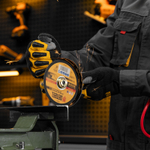 Пневматическая углошлифовальная машина AG125, 11000 об/мин, 125 мм, 186 л/мин Denzel