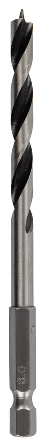 Сверло спиральное по дереву 6х110 мм, 1/4 Makita D-15899