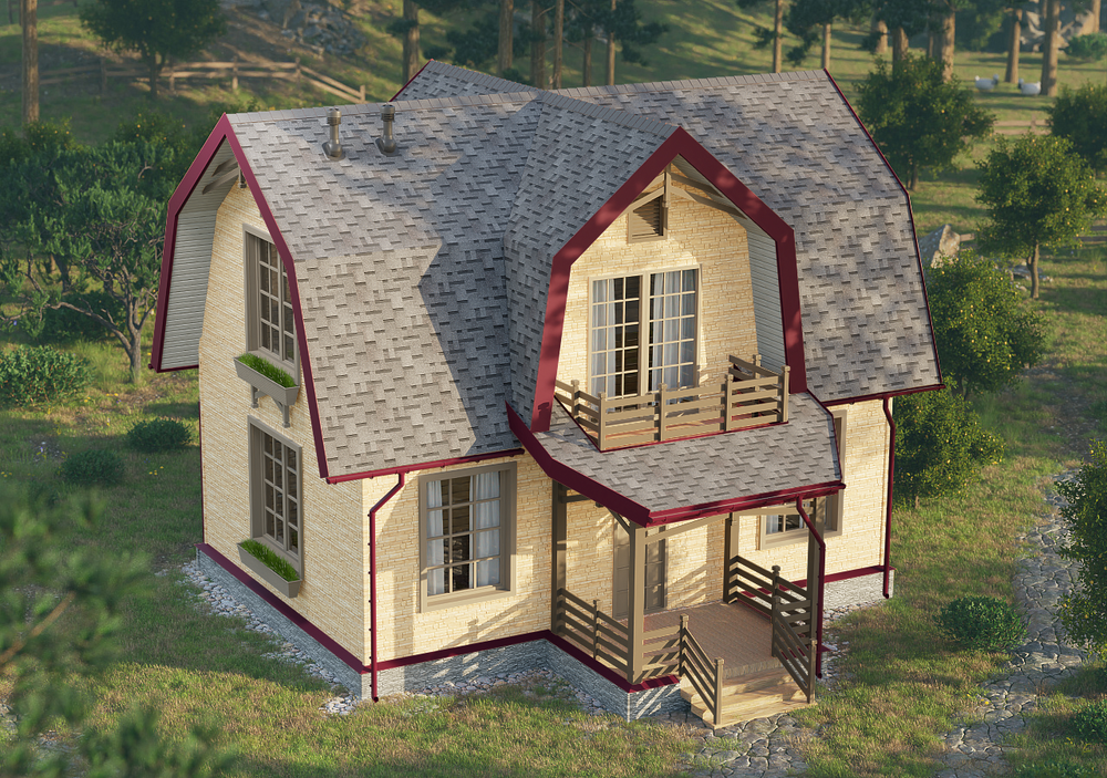 Универсальный угол желоба 90° Standard, красный