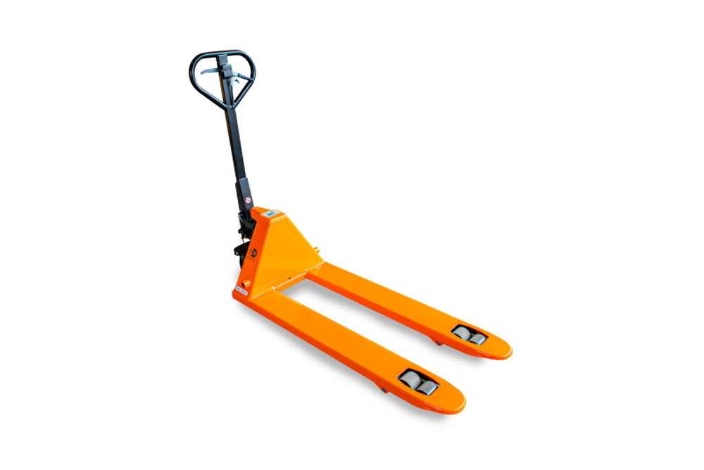 Тележка гидравлическая с тормозом 2500 кг 1150 мм полиуретановые колеса XILIN BFB