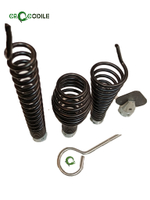 CROCODILE Комплект насадок для прочистных спиралей 22мм. 50300-22-Н5