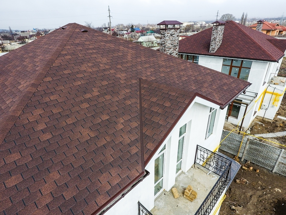 Гибкая черепица Standard, Крона, Коричневый