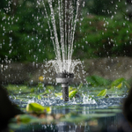 Насос фонтанный FNP90-39, 92 Вт, подъем 3,9 м, 3200 л/ч, колокольчик/каскад/гейзер Denzel