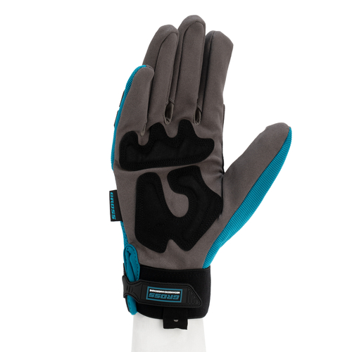 Перчатки универсальные комбинированные, с защитными накладками, STYLISH, размер L (9) Gross