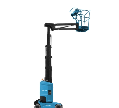 Вертикальный самоходный мачтовый подъемник SKYER VML 1220