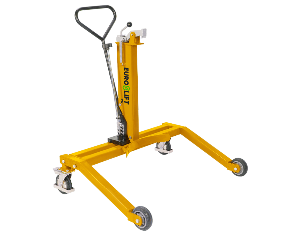 Тележка бочкокат для снятия бочек с поддонов DTR250 (г/п 250кг)