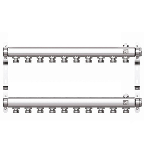 Коллекторная группа STI СH10 для радиаторной разводки (10 вых.)