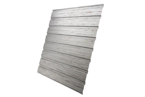 Профнастил C10B 0,45 Print Elite Snow Wood TwinColor