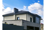 Кликфальц Grand Line 0,5 Rooftop Бархат с пленкой на замках RAL 7024 мокрый асфальт