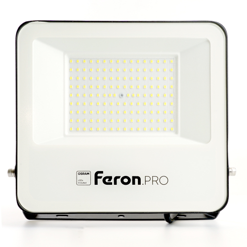 Светодиодный прожектор Feron.PRO LL-1000 IP65 100W 6400K черный 41541
