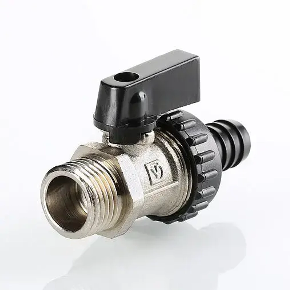 Кран шаровый со штуцером ½"н x ¾"н / 14ш Valtec VT.430.N.04