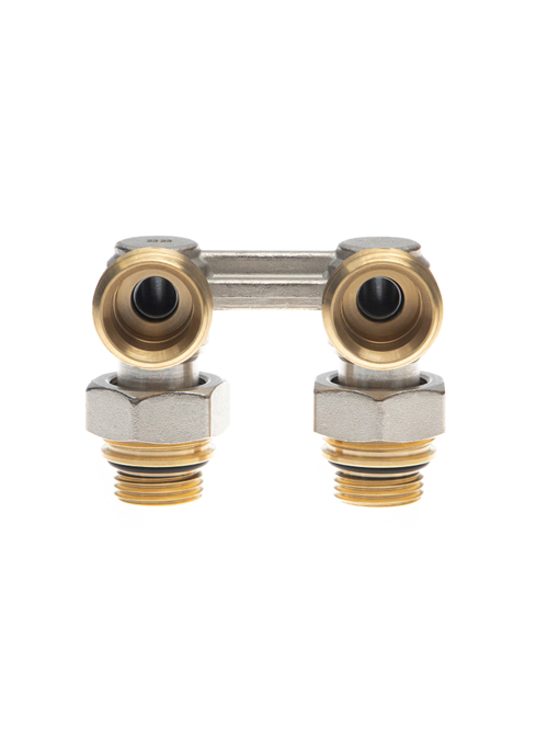 Ридан 003L0394R LV-KB — Клапан запорный для нижнего присоединения к радиатору, резьба 1/2, угловой