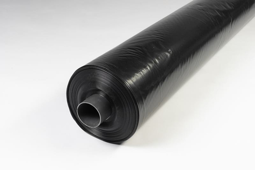 Пленка полиэтиленовая техническая черная ТУ 100 мкм, рукав 1500 мм х 2, 100 м, рул