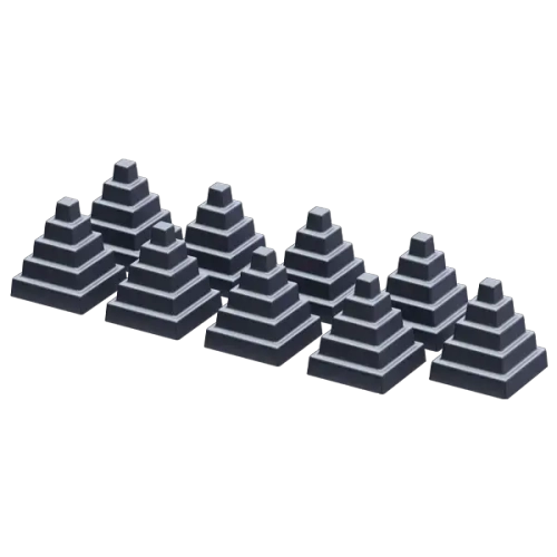 Комплект чугунных Пирамид GFS (9шт)